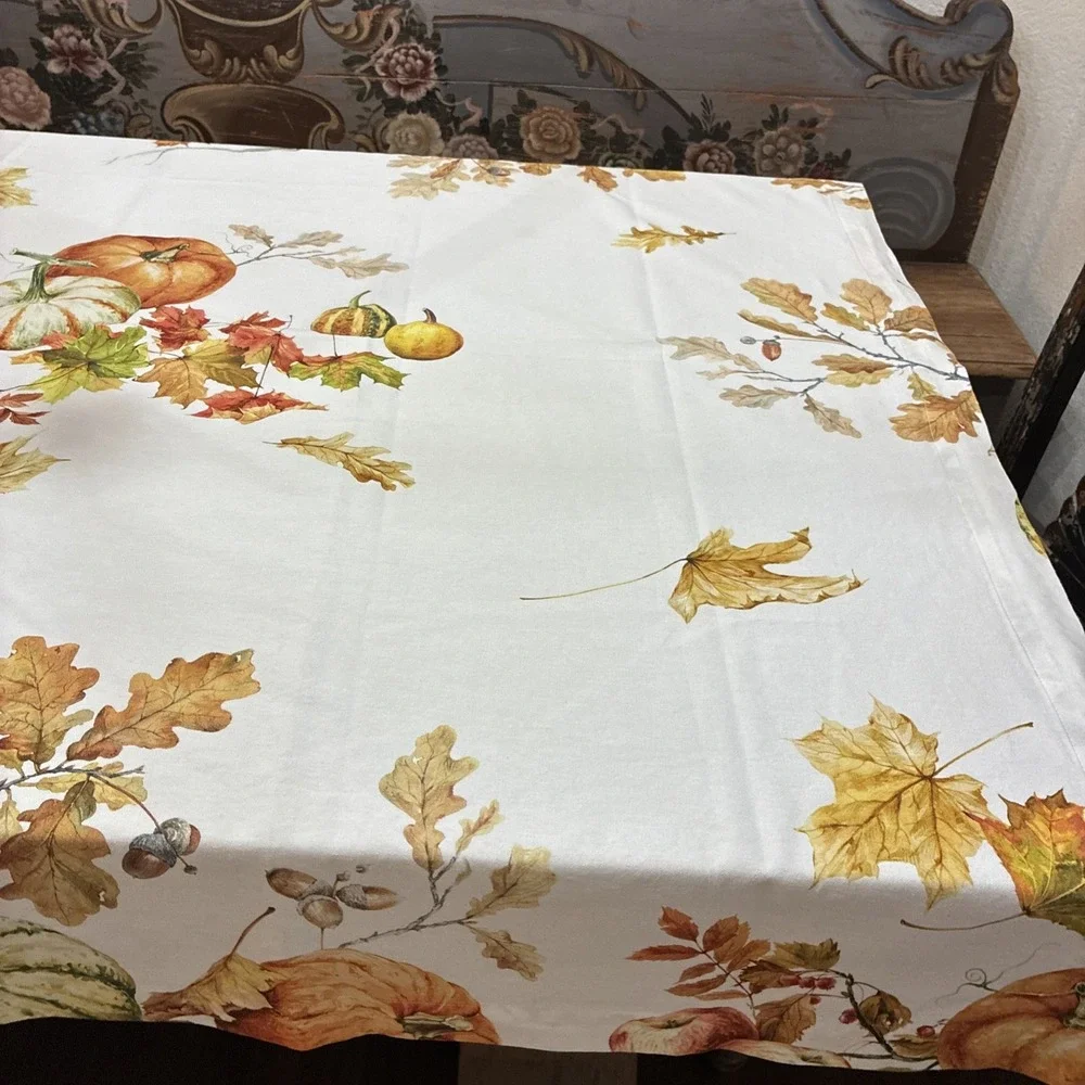 Southern Living Tablecloth Fall Autumn Thanksgiving 56x80